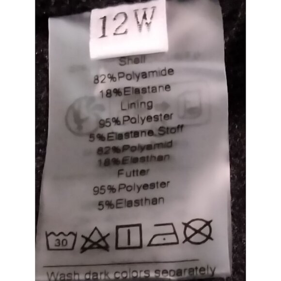 Hanna Nikole 12W Tankini Swimsuit 2-Piece Set Adjustable Straps Tummy Control - Picture 10 of 11